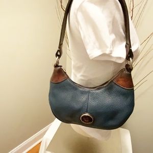 Dooney & Bourke Hobo Blue Leather